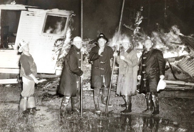 (L to R) Frank Holzman Sr, William Palmer, Paul Runyan, Eddie Smith, Chubby Mullane